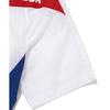 Reebok Stand Collar Color Block Short Sleeve Windbreaker Unisex Jackets White REJU4EA51WT