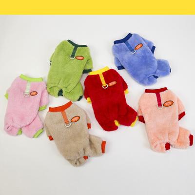 Inverno Ispessito Pile Artico Quattro Zampe Cane Animale Domestico Vestiti Sei Colori Razze Piccole Abbigliamento per Tempo Freddo per Inverno Abbigliamento Animale Domestico