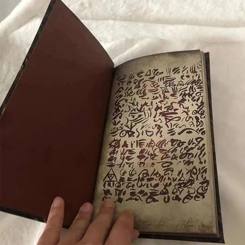 Necronomicon Dark Magic Book, Demon Evil Dead Summon Notebook Decoration, Horror Movie Prop, Collection Gift, Halloween Decor