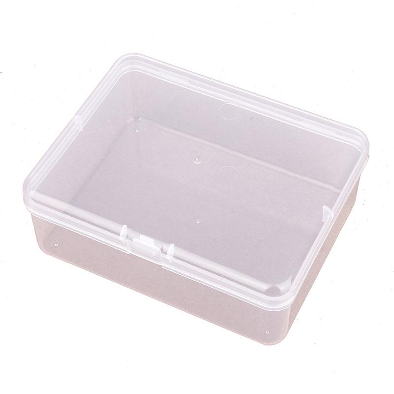 Translucent Rectangular PP Plastic Box with Lid for Small Parts - M12710045