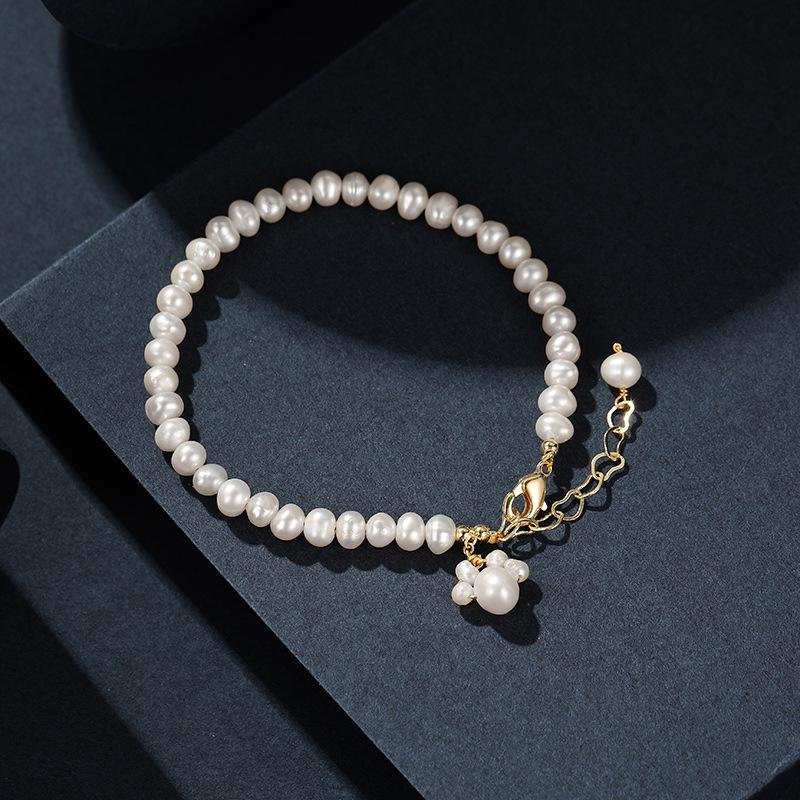 Cat's Claw Baroque Freshwater Pearl Girlfriend Bracelet in Special-shaped Pearl Bracelet