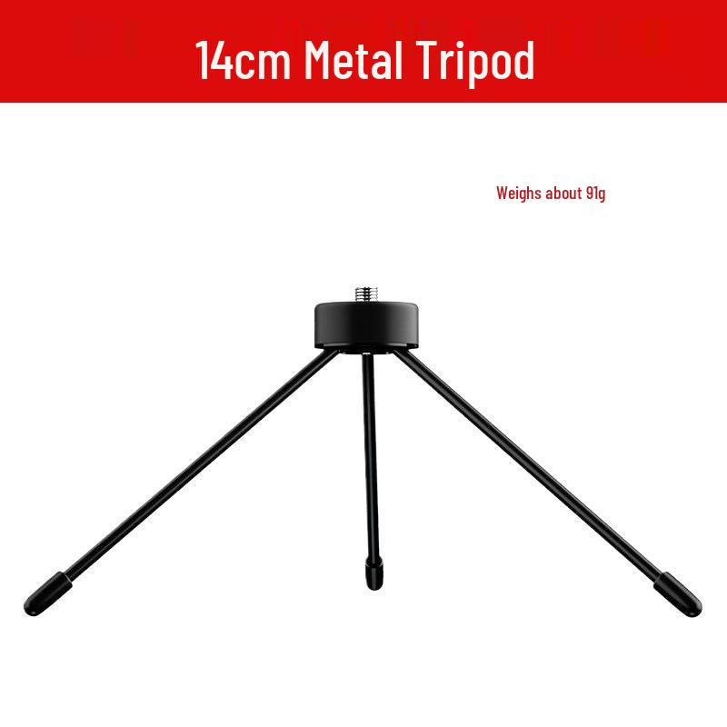 Portable Multifunction Tripod with Universal Ball Head for Phone and Camera Live Streaming and Photography.