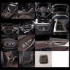 Peach Wood Grain For BMW X3 G01 X4 G02 18-21 Car Roof Microphone Horn Cover Trim