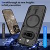 KEYSION Magnetic Phone Case for Nothing Phone 3A Silicone+PC Matte Translucent Shockproof Back Cover for Nothing Phone 3A Pro