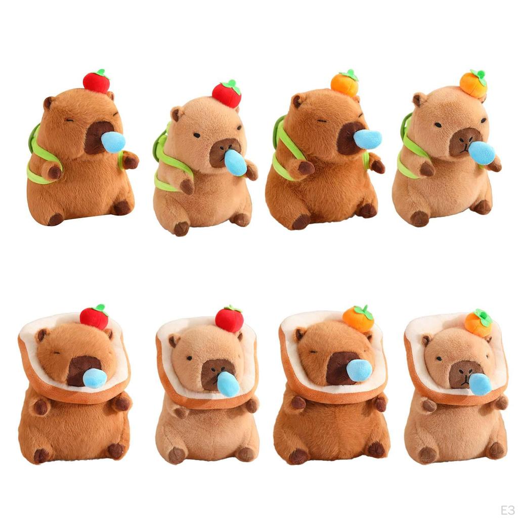 Adorable Capybara Interactive Plush Toy - Engaging Features for Young Ones