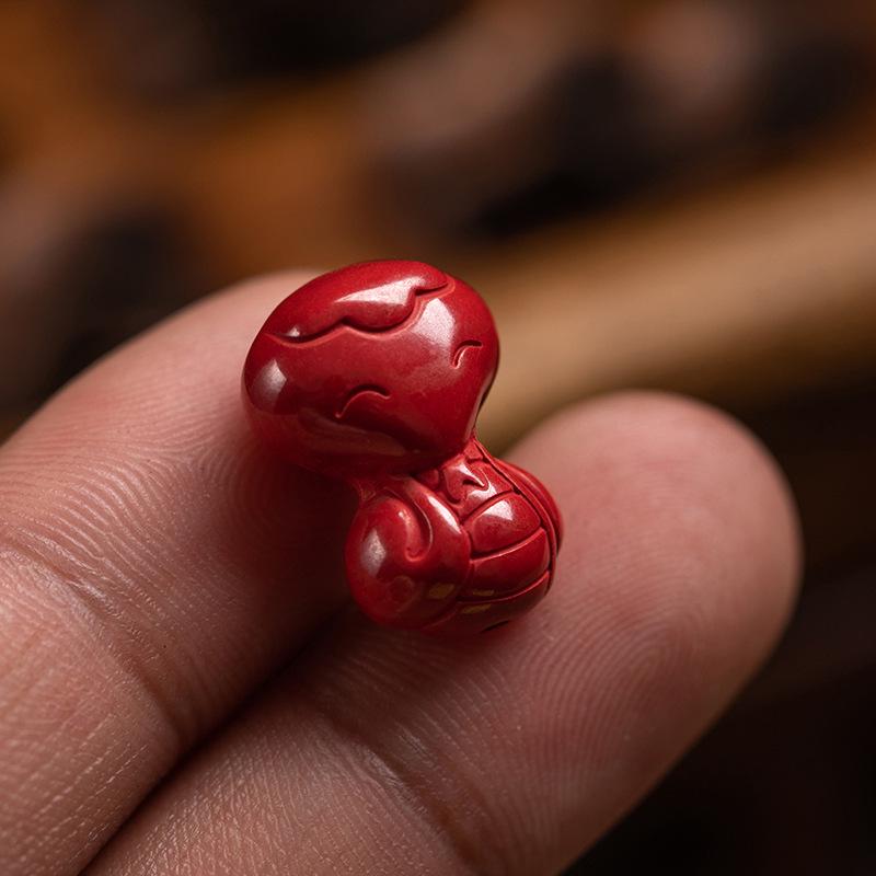 Roter Zinnober Tierkreis Cartoon DIY Zubehör