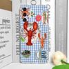 Simple Cute Striped Plaid Ocean Animal Printed Phone Case for Xiaomi Redmi Note 15 14 Pro Plus 13 12 11 PRO+ 14C 13C Soft Cover