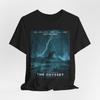 T-shirt affiche mer agitée de l'Odyssée navire mythique graphique éclair chemise