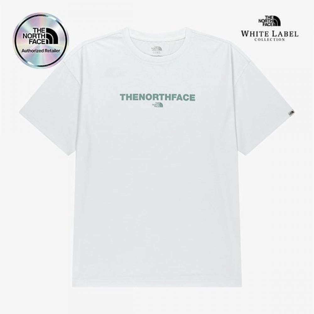 The North Face Men S White Label Logo Short Sleeve Tee Wht nt7uS27k