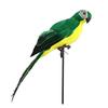 25/35cm Artificial Parrot Animal Bird Lawn Model Ornament Yard Garden Decoration