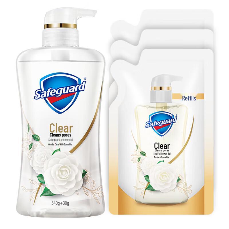 Safeguard Gentle Camellia Scented Shower Gel