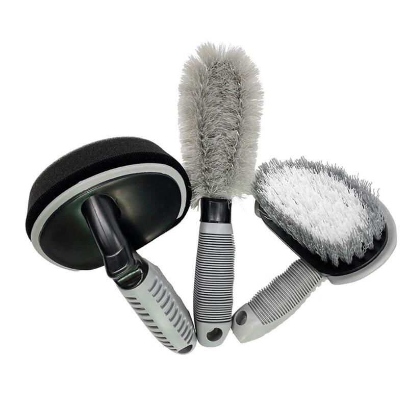 Beiyou Car Tire & Wheel Cleaning Brush Set CN plug (adapter included)