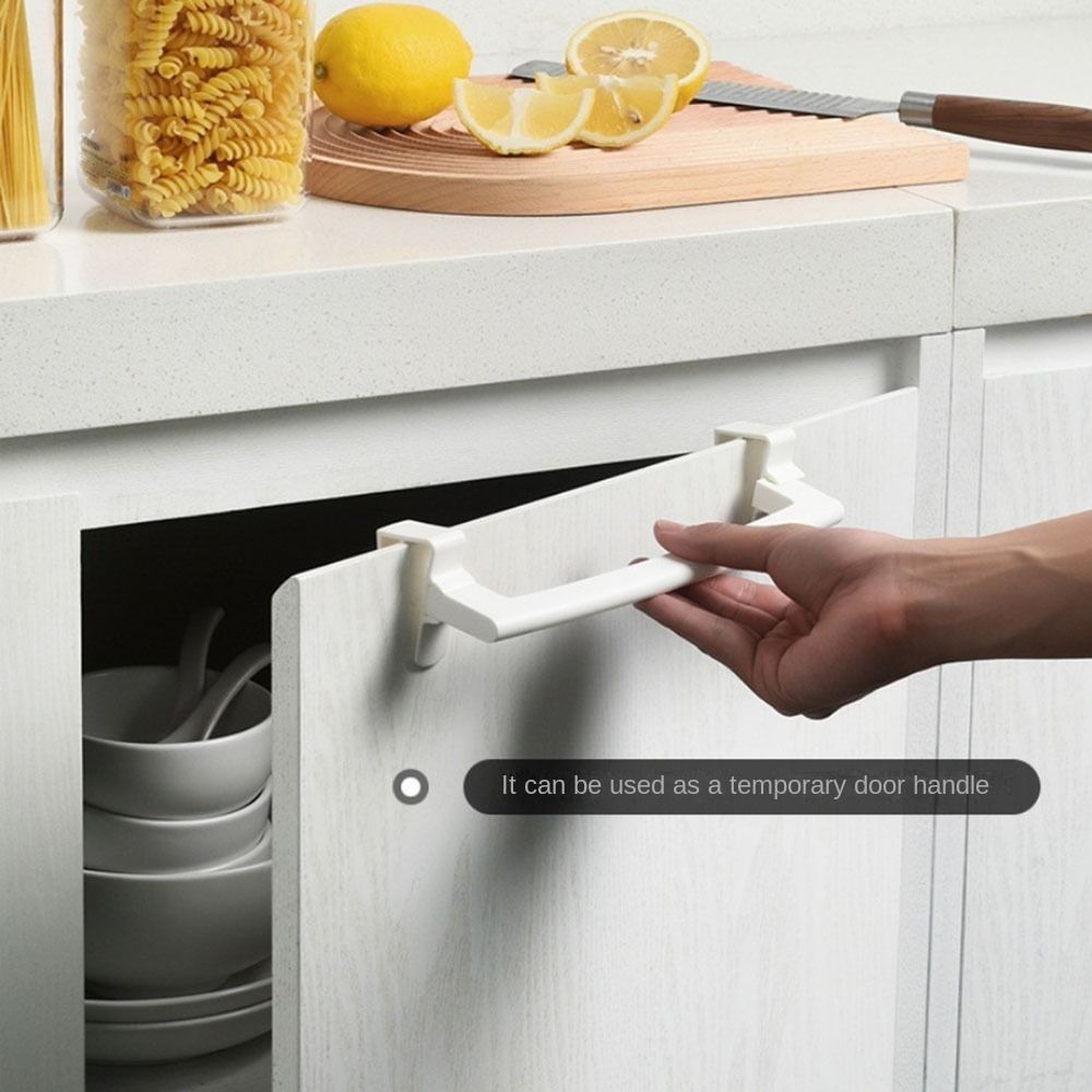 White Towel Holder No Drilling Bathroom Accessories Durable Towel Hanger  Bathroom Organizer