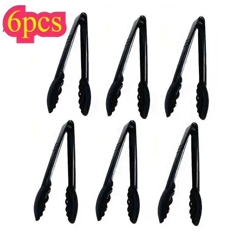 2/4/6 Pack Plastic Clips For Bulk 9 Inch Plastic Serving Clips, Disposable Serving Clips, Heavy Duty Plastic Salad Clips