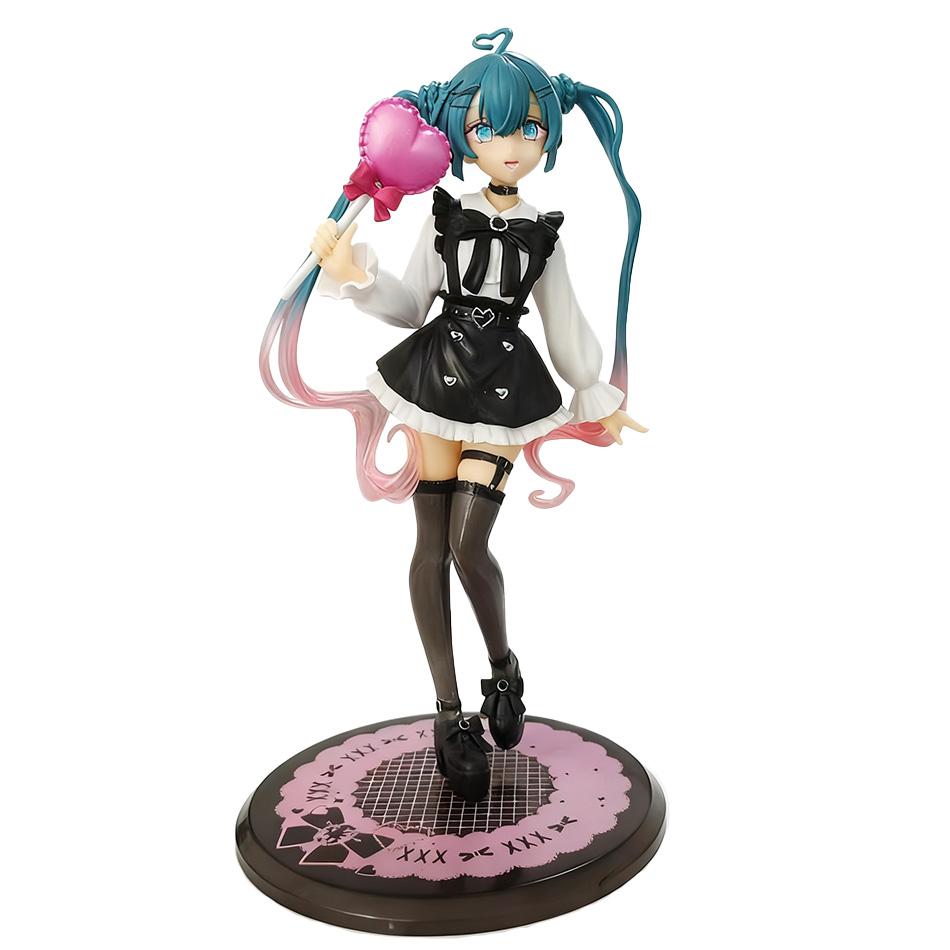 19-21cm Sexy Girl Hatsune Miku Anime Figure Fashion Subclture Miku Action Figure Christmas Gift PVC Collection Model Doll Toys
