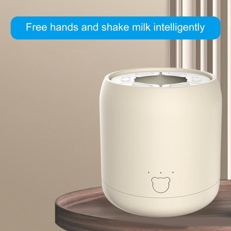 Upgrades Infant Milk Shaker with Quiet Operate Safe & Easy to Use Electric Baby Bottle Swing ABS for Home & Nursery