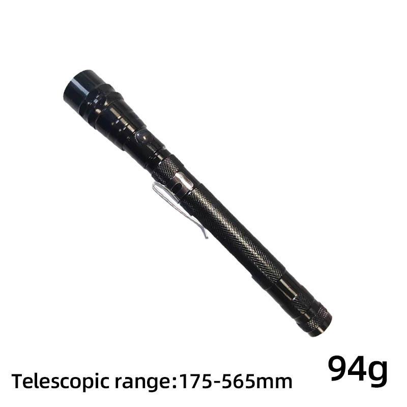 WD Retractable Magnetic Pick-Up Tool with Light and Inspection Mirror