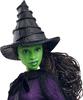 Mattel Universal Wicked Deluxe Elphaba Fashion Doll Accessories with Braided Hair & Movie-Inspired Look, & Pose.