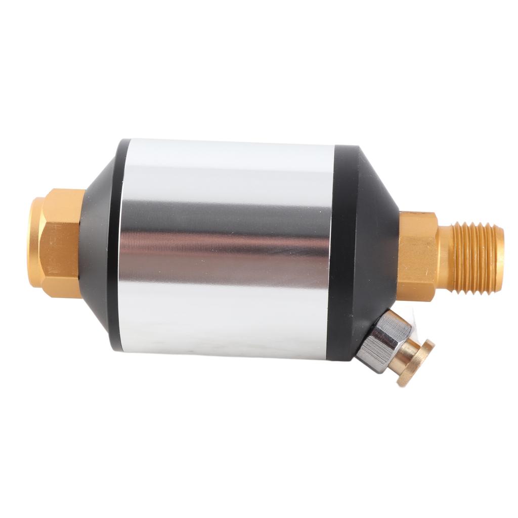 Filter, 1Celsius4 Inch Thread Pneumatic Paint Sprayer Filter with Push Button Drain Valve, to Remove Moisture, Oil