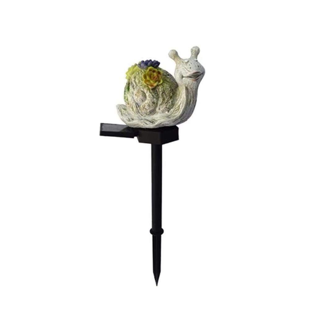 Garden Stake Light Resin Design Outdoor Decorative Light for Yard Patio