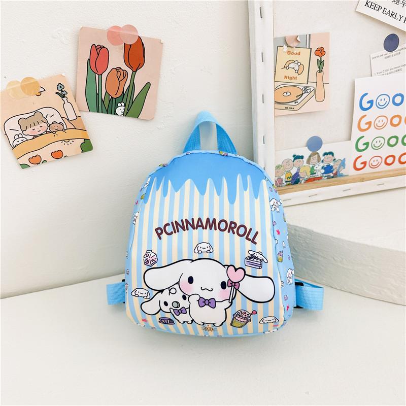 Adorable Cartoon Animal Themed Nylon Kindergarten Backpack For Boys And Girls Age 2-6