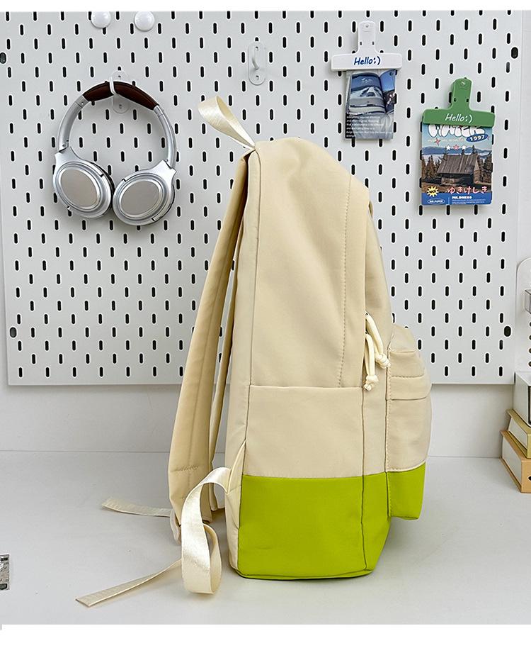 Women's Stylish Large Capacity Backpack - Versatile Japanese Ins Style for Middle & High School Students