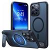 Case for iPhone 15 Pro Max - TPU+PC, Black, MagSafe