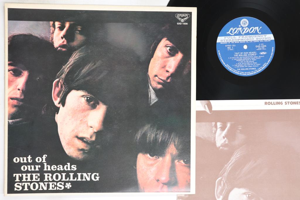 LP Record ROLLING STONES - Out Of Our Heads GXD1005 LONDON 1976 Japan Rock Used