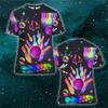 Bowling Shirt Men's T-shirt Summer O-Neck Casual Short-sleeved Jersey Sportswear Gym Tops Unisex Oversized Fashion Tees