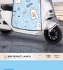 Cape Style Universal Electric Vehicle Sunshade: Waterproof, Summer Thin Design for Motorcycles & Tricycles.