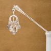 Ethnic Style Imitation Miao Silver Colored Long Feather Fringed Earrings, Hot Selling In Attractions, Antique Hairpin Jewelry for Women