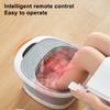 300W 7,5 liter Voetspa-massageapparaat met vibratiemassageroller & pedicuursteen Voor shiatsu acupressuur 22,7x38xcm