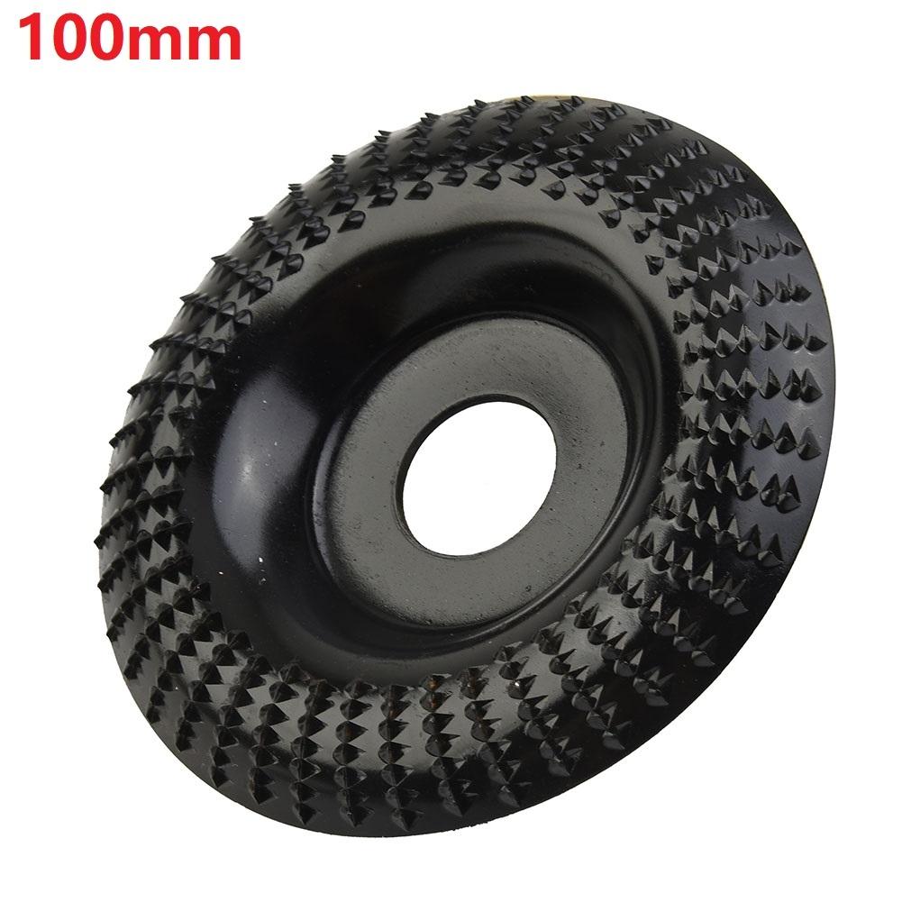 Efficient Wood Grinding and Carving with Curved Grinder Wheel Disc
