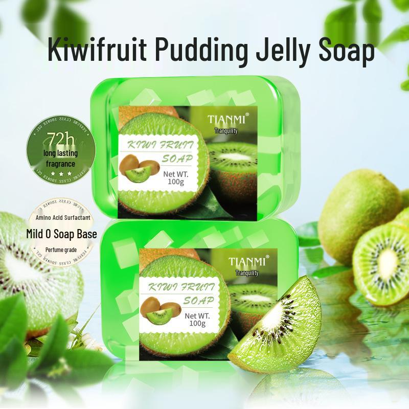 Kiwi Grape Sweet Orange Peach Blueberry Scented Hand & Face Wash Soap