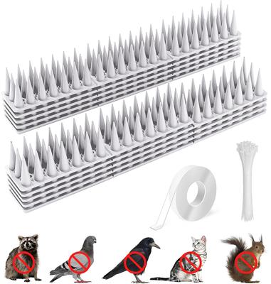 Babenoun Bird and Pigeon Repellent Prevents Bird and Pigeon Includes Large and Small Repels Easy for Rooftops and Window 43cm X 12 Total Length
