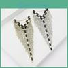 Alloy Rhinestone High Yshaped End Grab Chain Brooch With Elegant Temperament For Womens Coats Suits Chest Flower Accessories And Pin