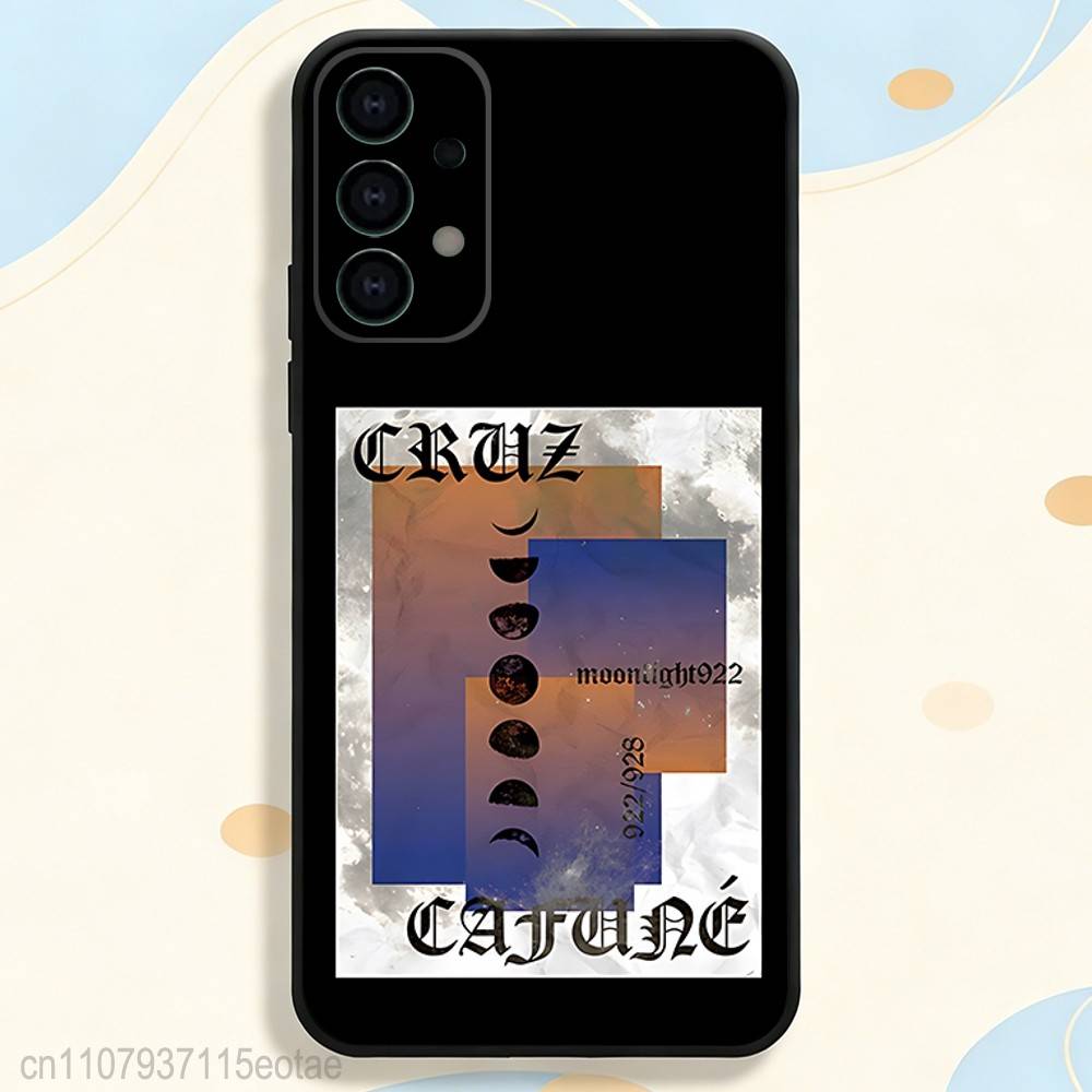 Cruz Cafune Me Muevo Con Dios Case for Samsung S series s21 s22 s23 s24 s25 S26 FE Plus Ultra TPU Soft to Skin-friendly case