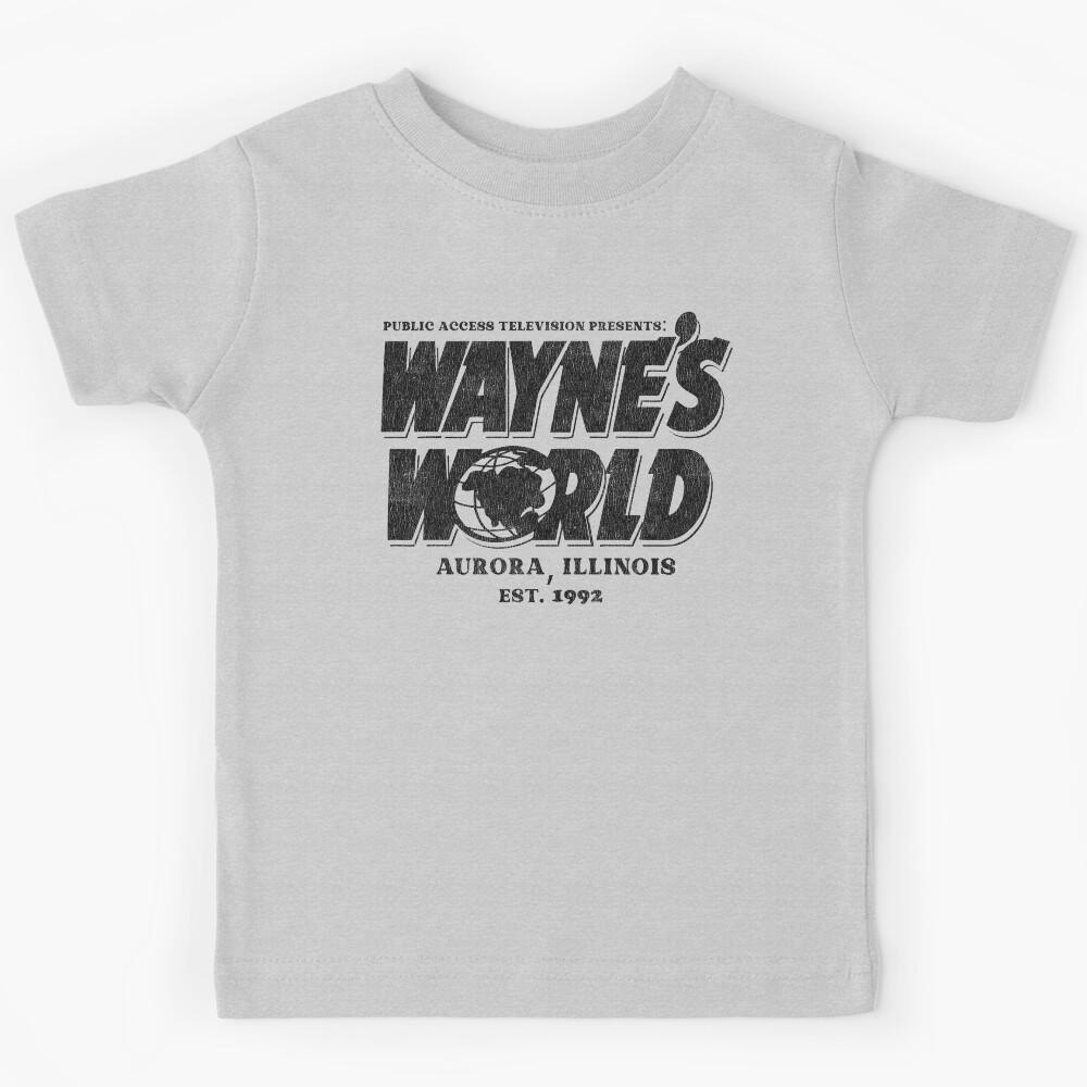 Wayne s World Lts Worn Kids T-Shirt 110
