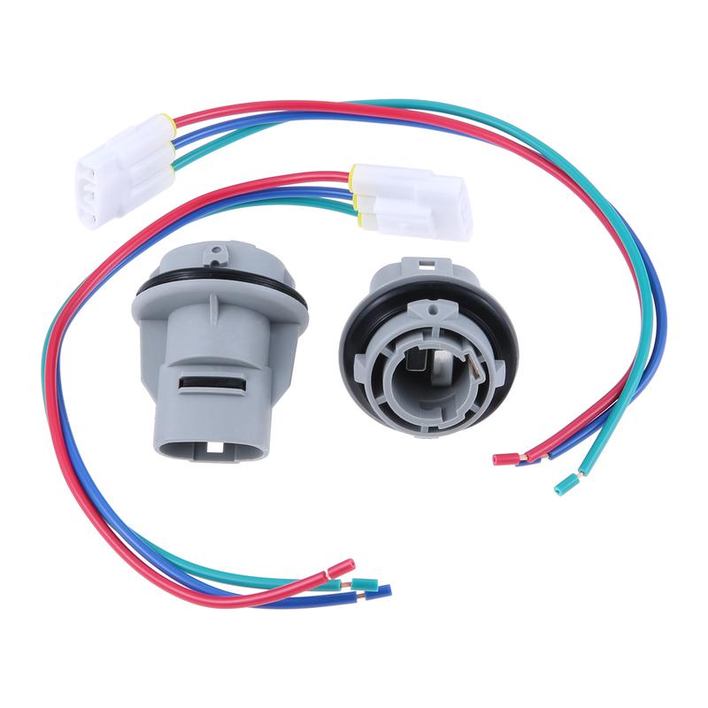 

2 комплекта патрон лампы указателя поворота с разъемом и жгутом проводов 3302-SR3-A01 33302-ST7-A1 Для Honda Accord Civic CRV Автоаксессуары