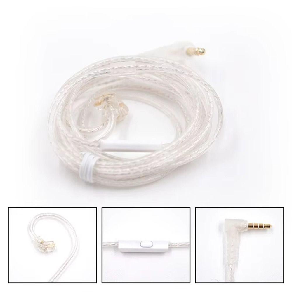 Upgrade Cable KZ Earphones Cables Silver Plated Wired Earphones KZ  Headset Accessories