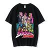 Anime Jojo-Bizarre Adventure Tshirt Men Jotaro Star Platinum Manga Graphic T-shirts Men Women Fashion Short Sleeve Casual