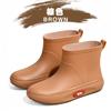 Fashion women's rain shoes women's trend thickened non-slip waterproof shoes outdoor work car wash fishing shoes