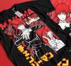 Chainsaw Man Makima T-Shirt Mens Womens Tees Top Pochita,Anime All Size Black,chainsaw man power 430