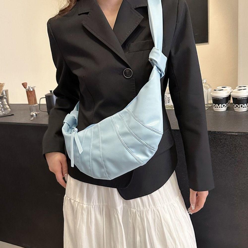 

Сумочка для круассанов, сумка для подмышек, сумка на плечо, модная сумка-хобо, уличная одежда