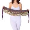 Rhinestone Hip Scarf Tassels Waist Chain Shiny Belly Dance Belt  Women