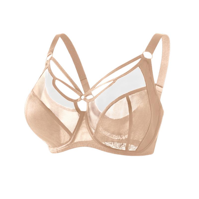 Plus Size Anti-Sagging Breathable Lingerie for Women with Large Busts.