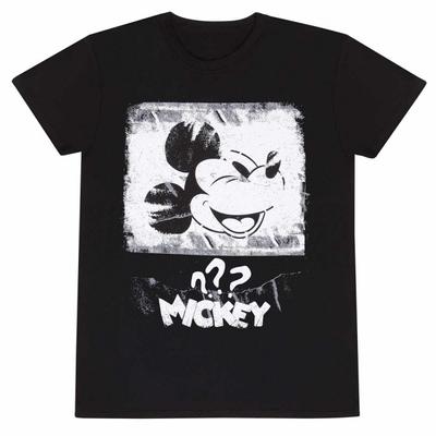 Disney Camiseta adulta unissex com pôster do Mickey Mouse