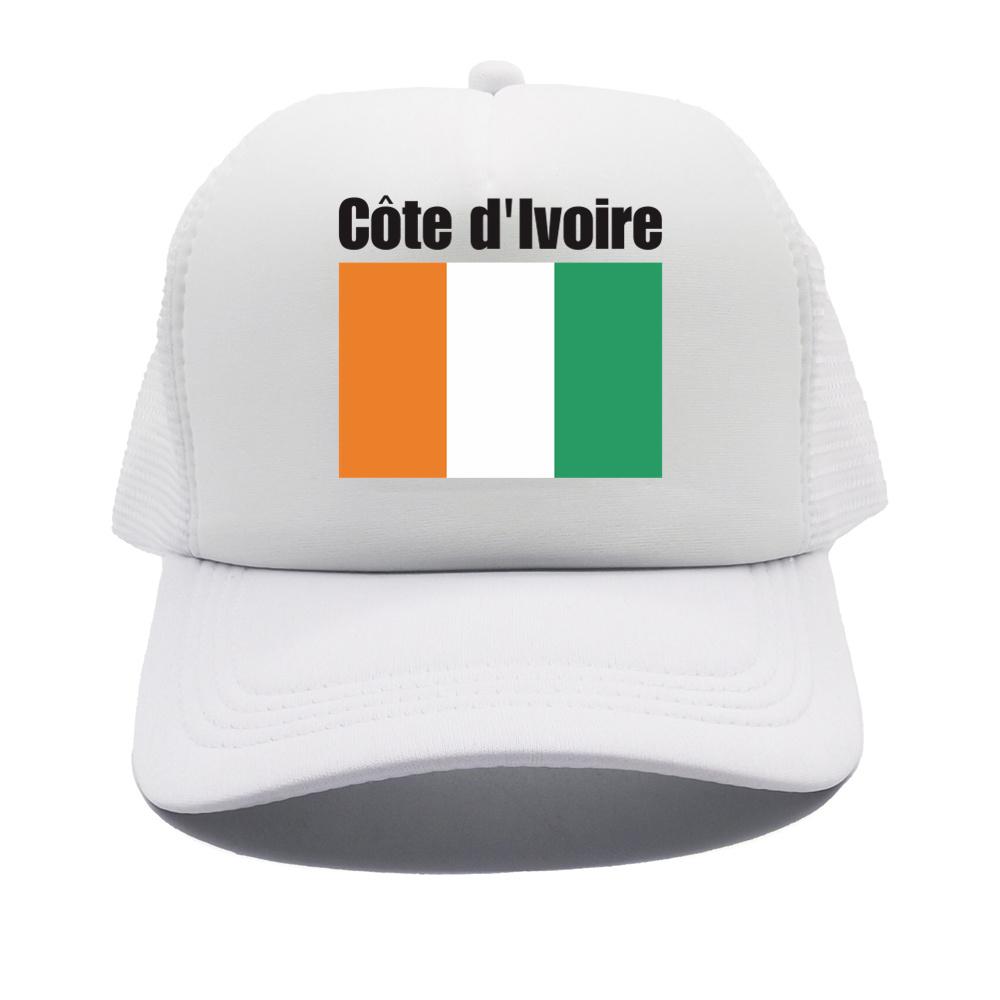 Cte dIvoire Flag Baseball Caps Unisex Country Fans Trucker Hat Summer Sunshade Breathable Mesh Net Snapback Dad Gift Hat