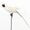 Simulation Macaw Statue Feathered Texture Fake Parrot Decoration Artificial Avian Ornament