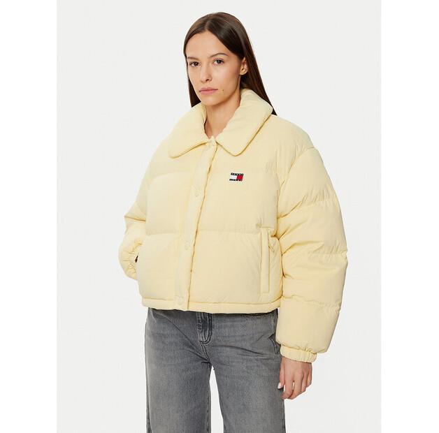 

Пуховик Tommy Jeans DW0DW20390 бежевый Regular Fit XXS